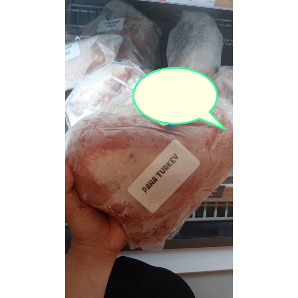 ayam kalkun potong kalkun Turkey paha kalkun per potong -+1,3 kg