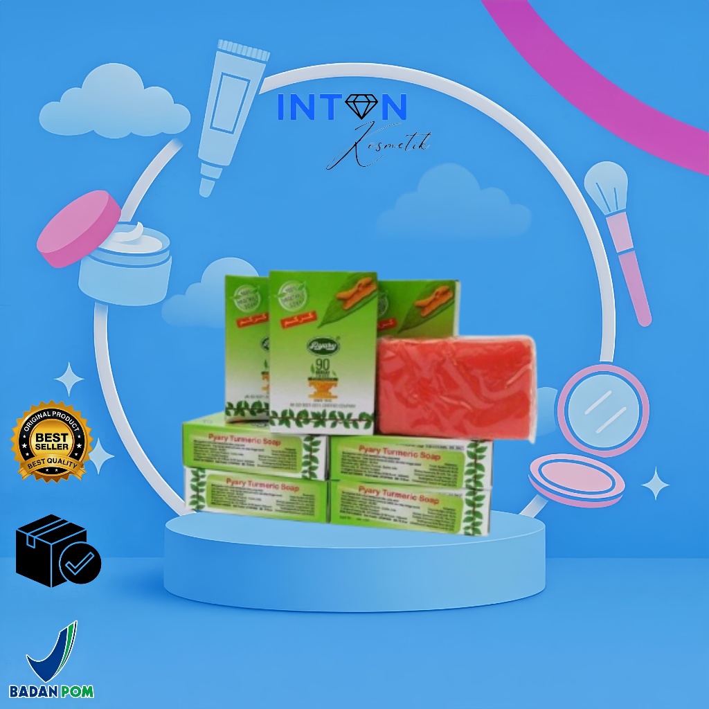 GROSIR Sabun Pyary Arab Turmeric Original 100% BPOM 1 Lusin