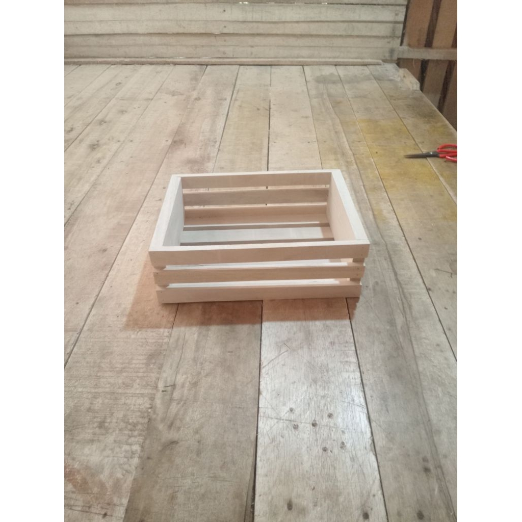 KOTAK PARSEL KOTAK KAYU TEMPAT BUAH SENECK KOTAK SERBAGUNA