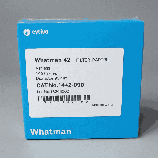 Filter Paper Whatman No. 42 Diameter 90 mm. Kertas Saring Whatman