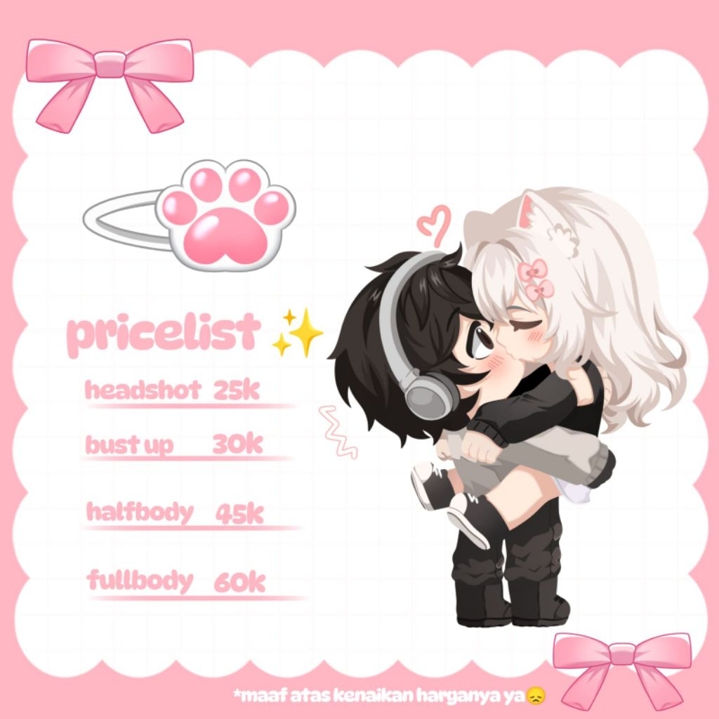 Chibi Art Commission | Jasa Gambar