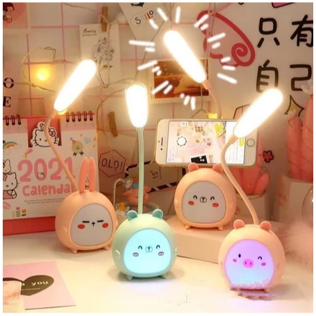 Lampu Belajar Portable Lampu Meja LED