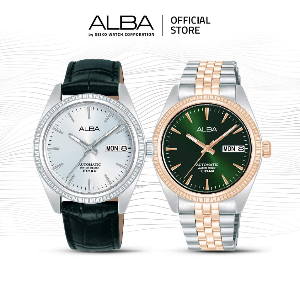 Alba Mechanical Collection Jam Tangan Unisex AL4815 AL4816 Automatic Watch