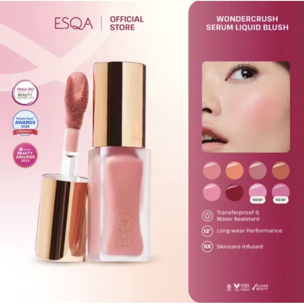 New Esqa blush on esqa Royal Charm spring fling icons only lucid dream esqa blush perona pipi