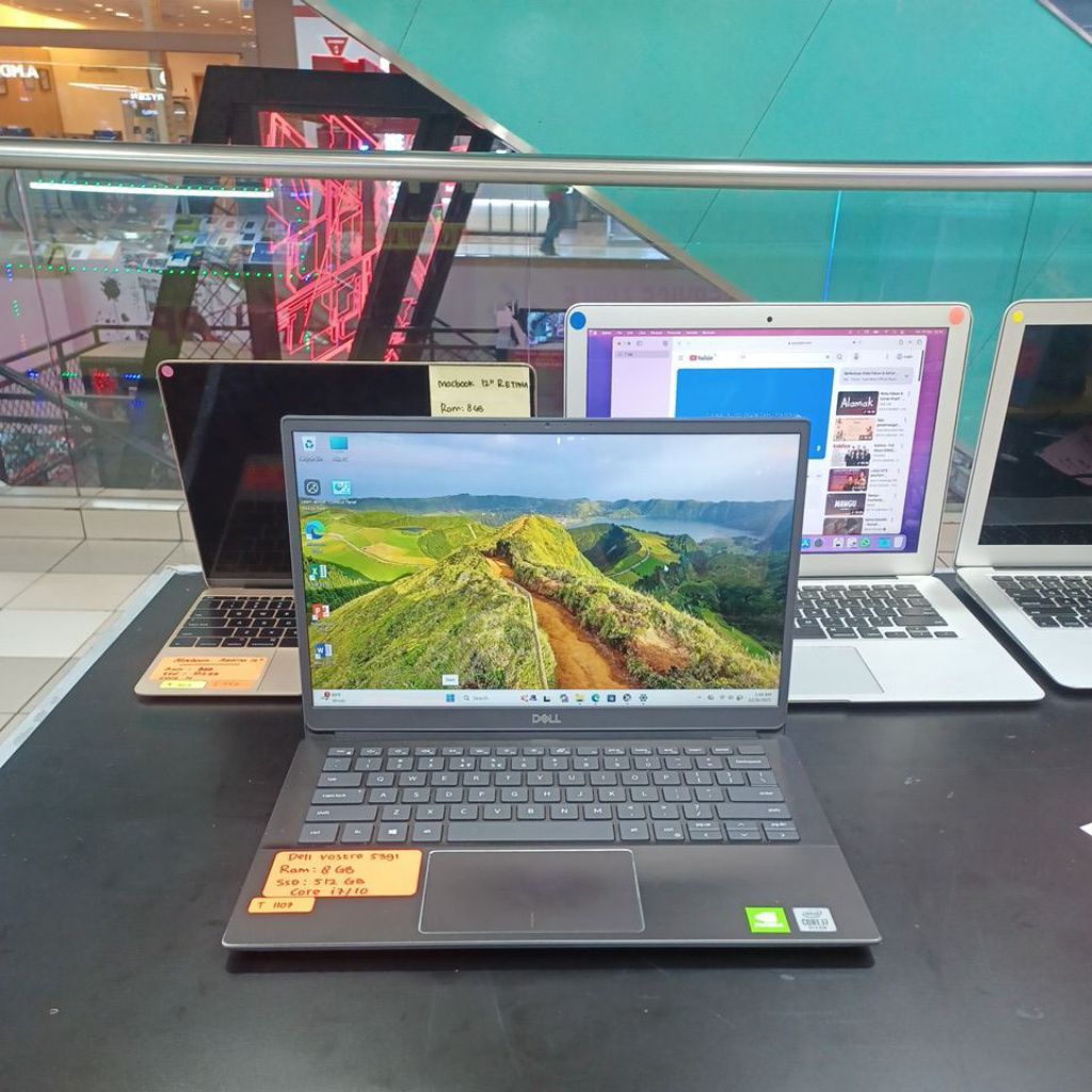 laptop dell vostro 5391 core i7 10510U ram 8gb ssd 512gb 1113