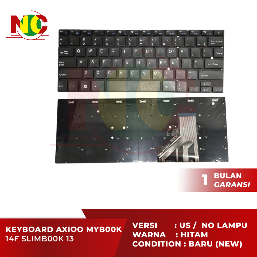 Keyboard AXI00 MYB00K 14F pn1308p pn1308p/21k0m pn1308p/21l0m nbax21k