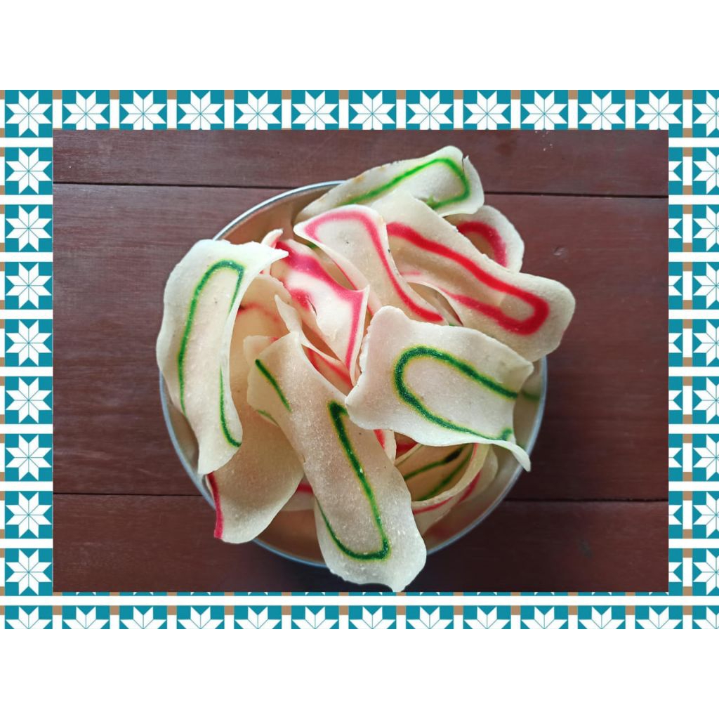 Krupuk Singkong Doreng Mentah 1 kg