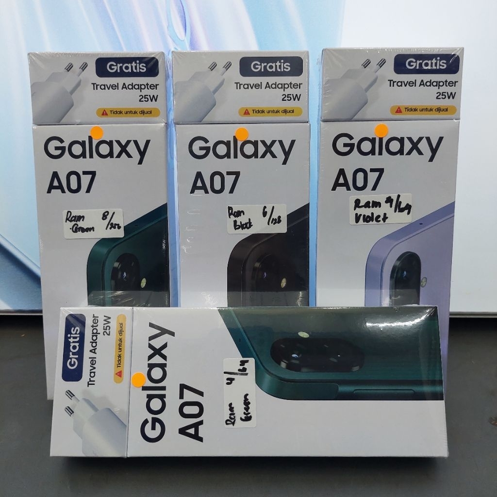 Samsung Galaxy A07 Ram 6/128 (New) Garansi Resmi