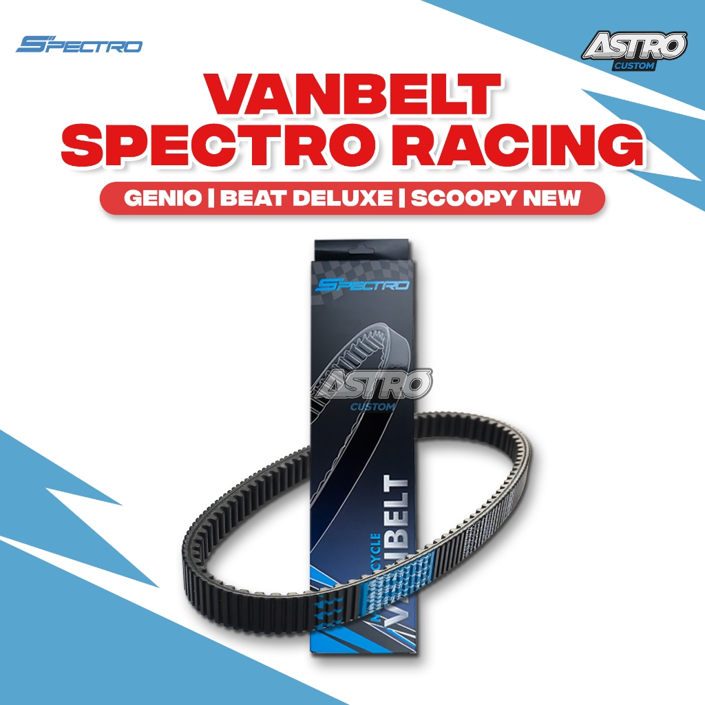 Vanbelt Spectro Beat Deluxe Street Genio Scoopy New KOJ Vario 125 150 Mio Fino 115 V belt CVT Racing