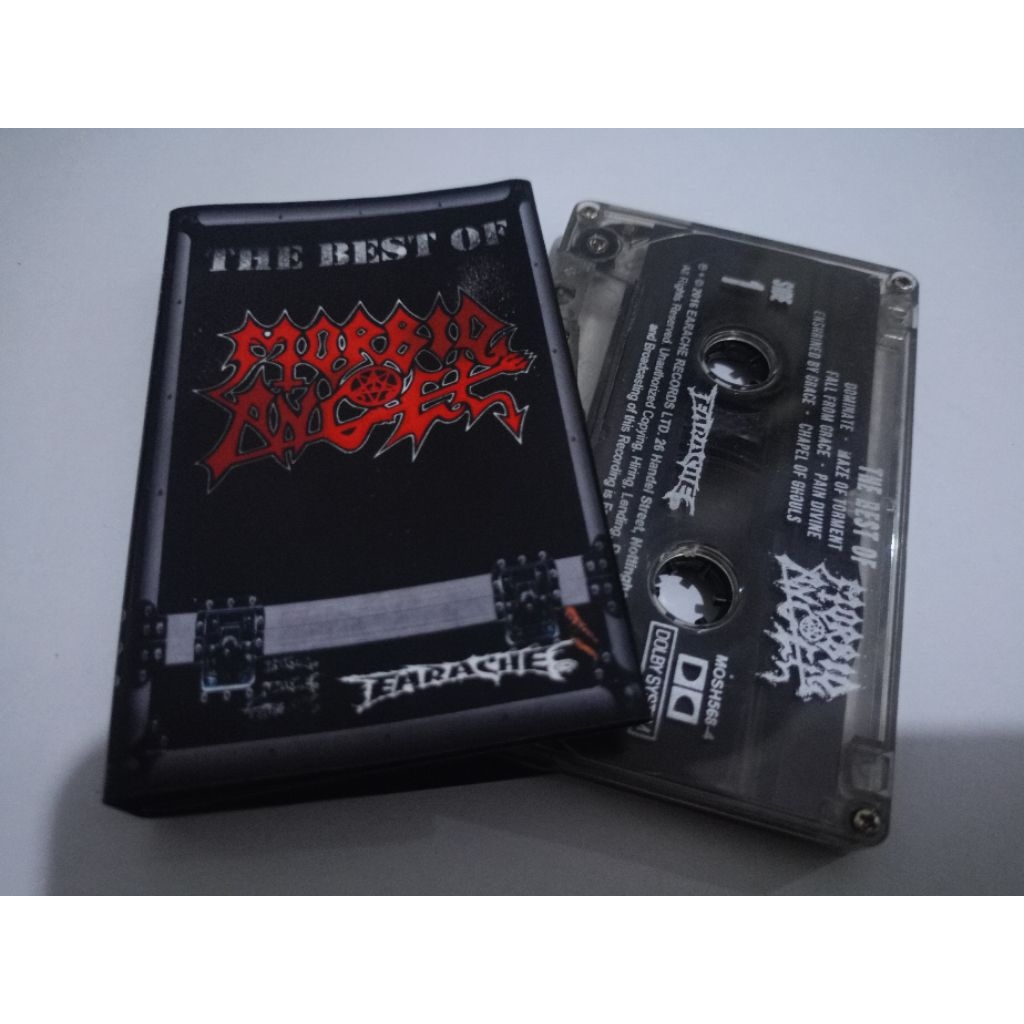 kaset morbid angel - best of earache recs