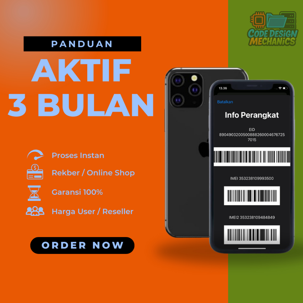 Panduan Masa Aktif 3 Bulan