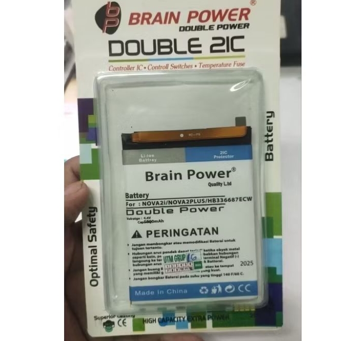 BATERAI BATRE BATU HUAWEI NOVA 2i / NOVA 2 PLUS / NOVA 3I DOUBLE POWER