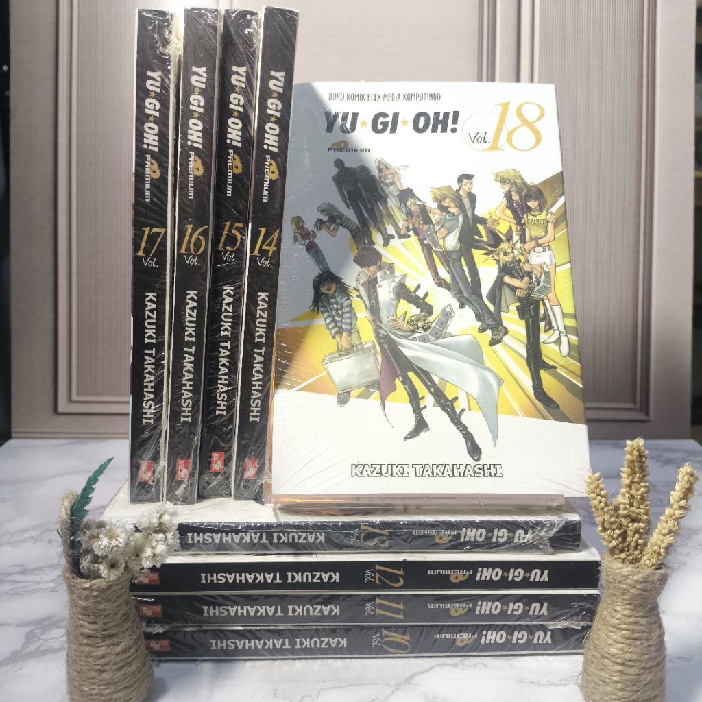 Komik Yu Gi Oh Premium 10-18 segel cabutan