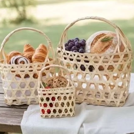 KERANJANG PARSEL TAS JINGJING PARSEL DARI BAMBU