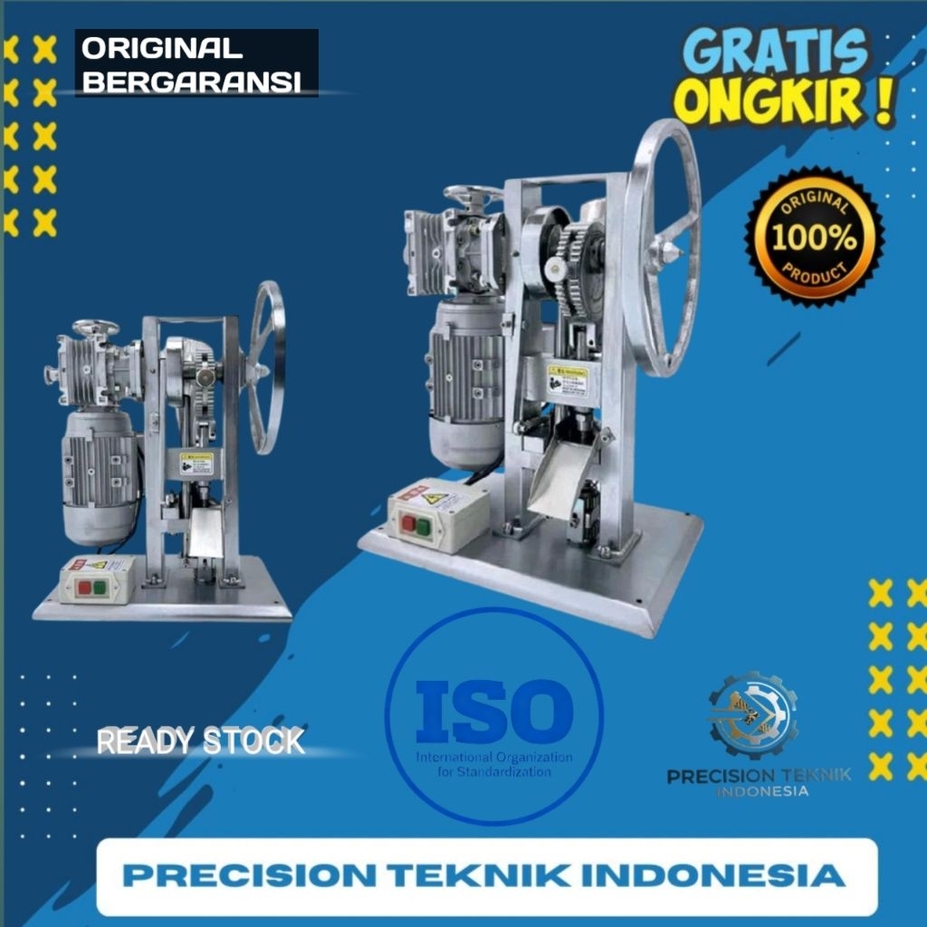 TDP-1.5N tablet press machine alat cetak tablet milk candy TDP-1,5N