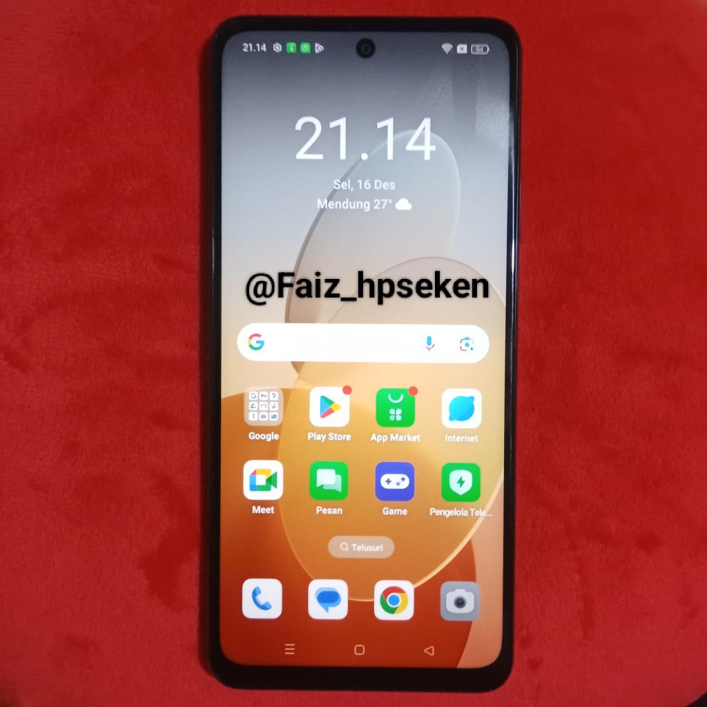 Oppo A3X Ram 4+1/64 GB Hp Second Normal Free Charger