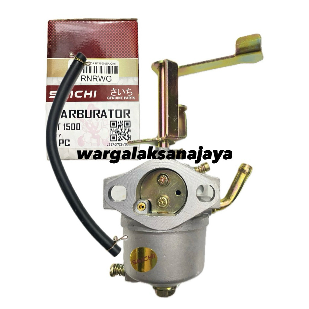 ET1500 Carburator Assy Karburator Komplit Mesin Genset 4 Tak [Saichi]