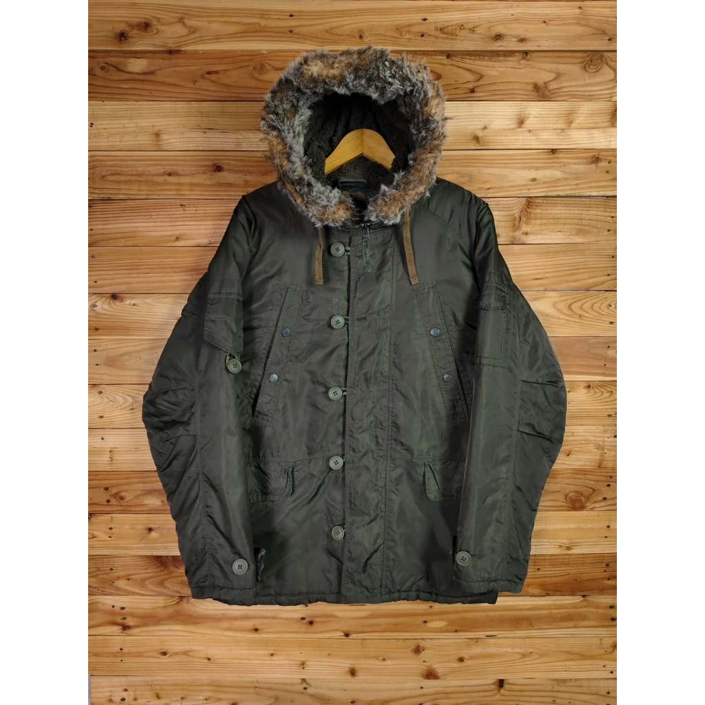 GAP N3B SNORKEL PARKA MILITARY JACKET SIZE XL