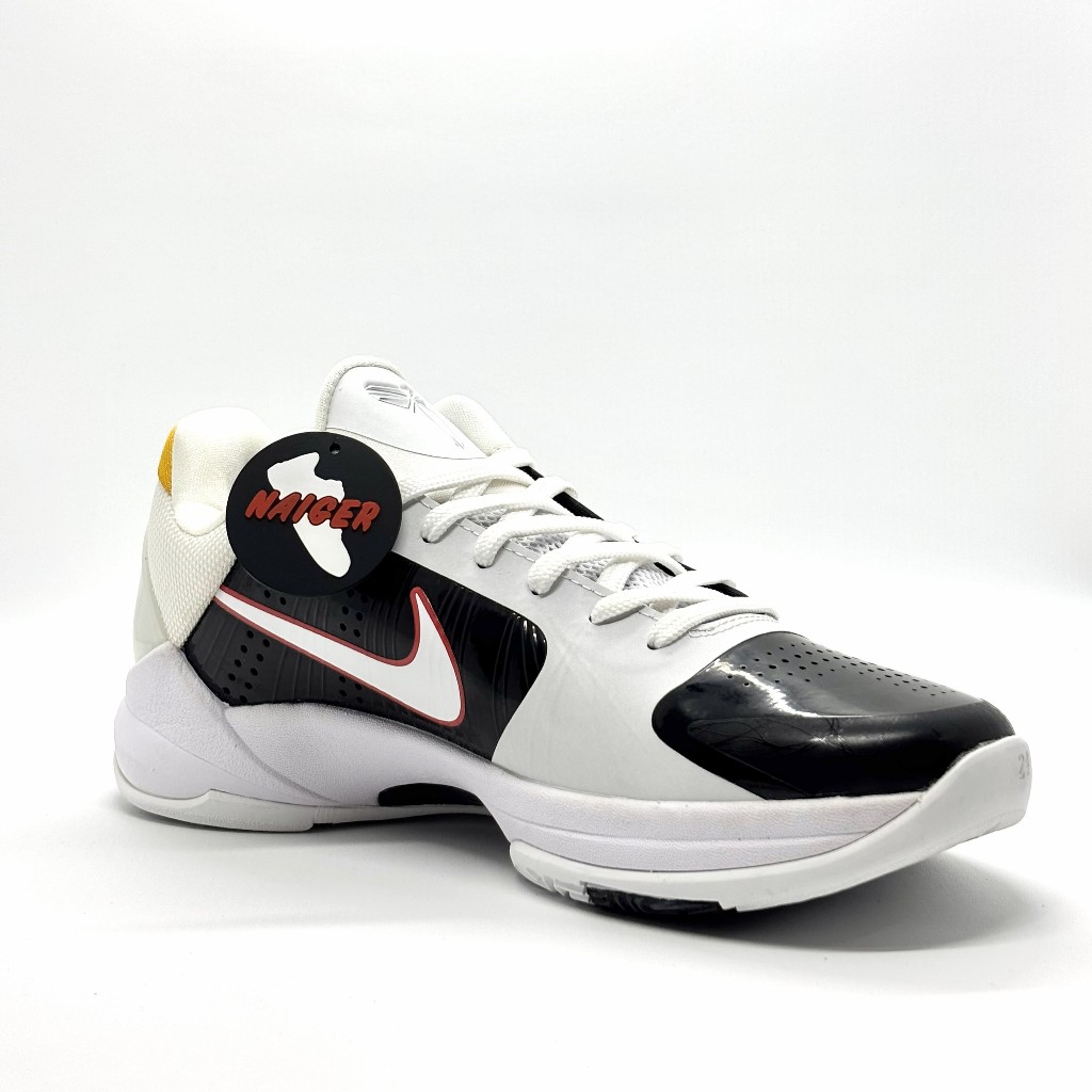 Zoom Kobe 5 Protro Bruce Lee Alternate White Sneakers Authentic