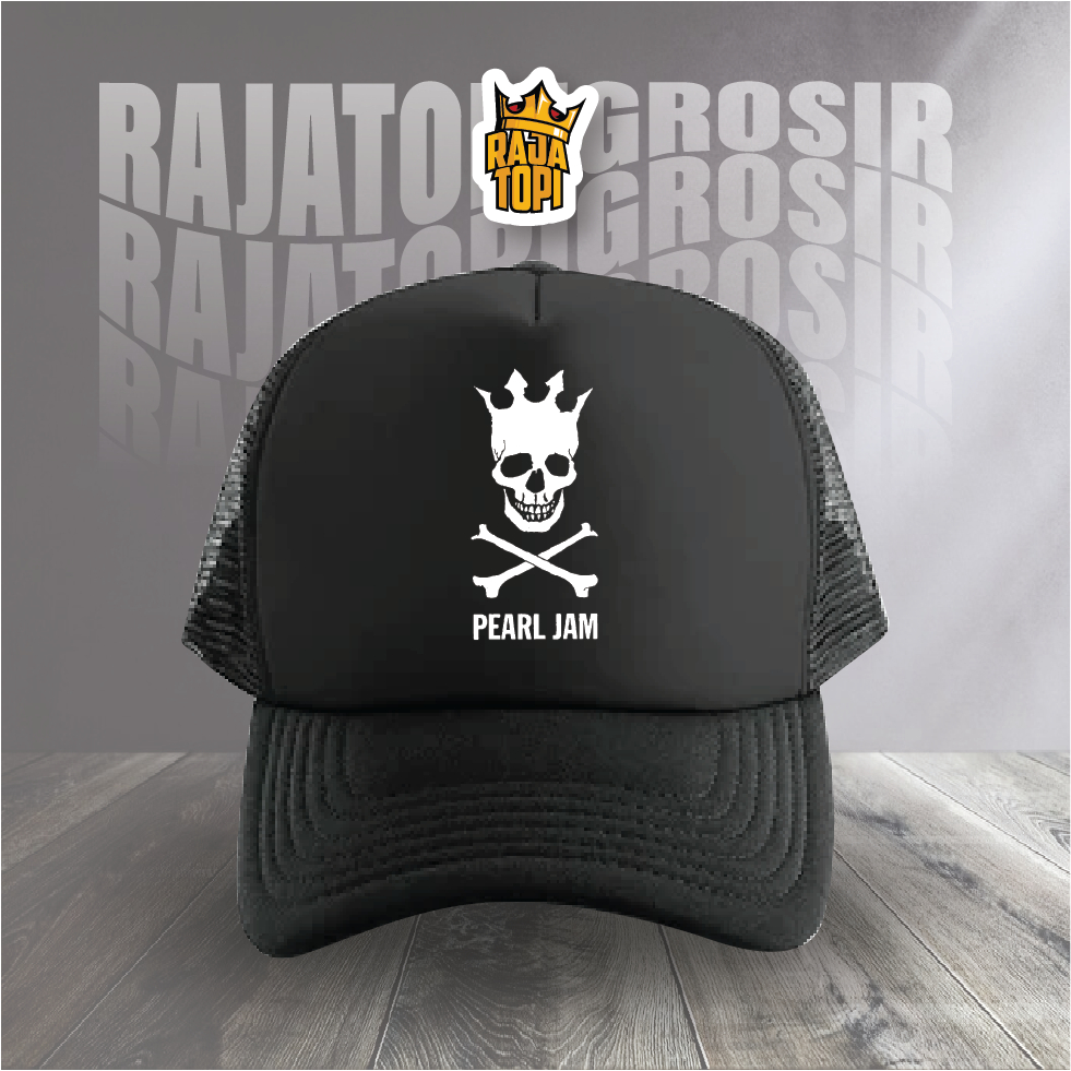 Topi cowok /topi band / topi metal/ topi rock/ LOGO Pearl Jam