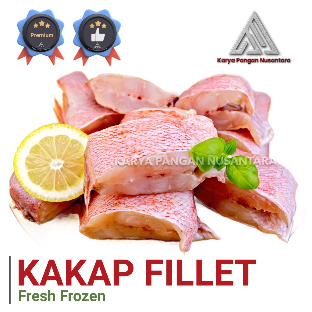 IKAN KAKAP MERAH FILLET PREMIUM IKAN KAKAP FILLET KAKAP MERAH FILLET BONELESS TANPA TULANG