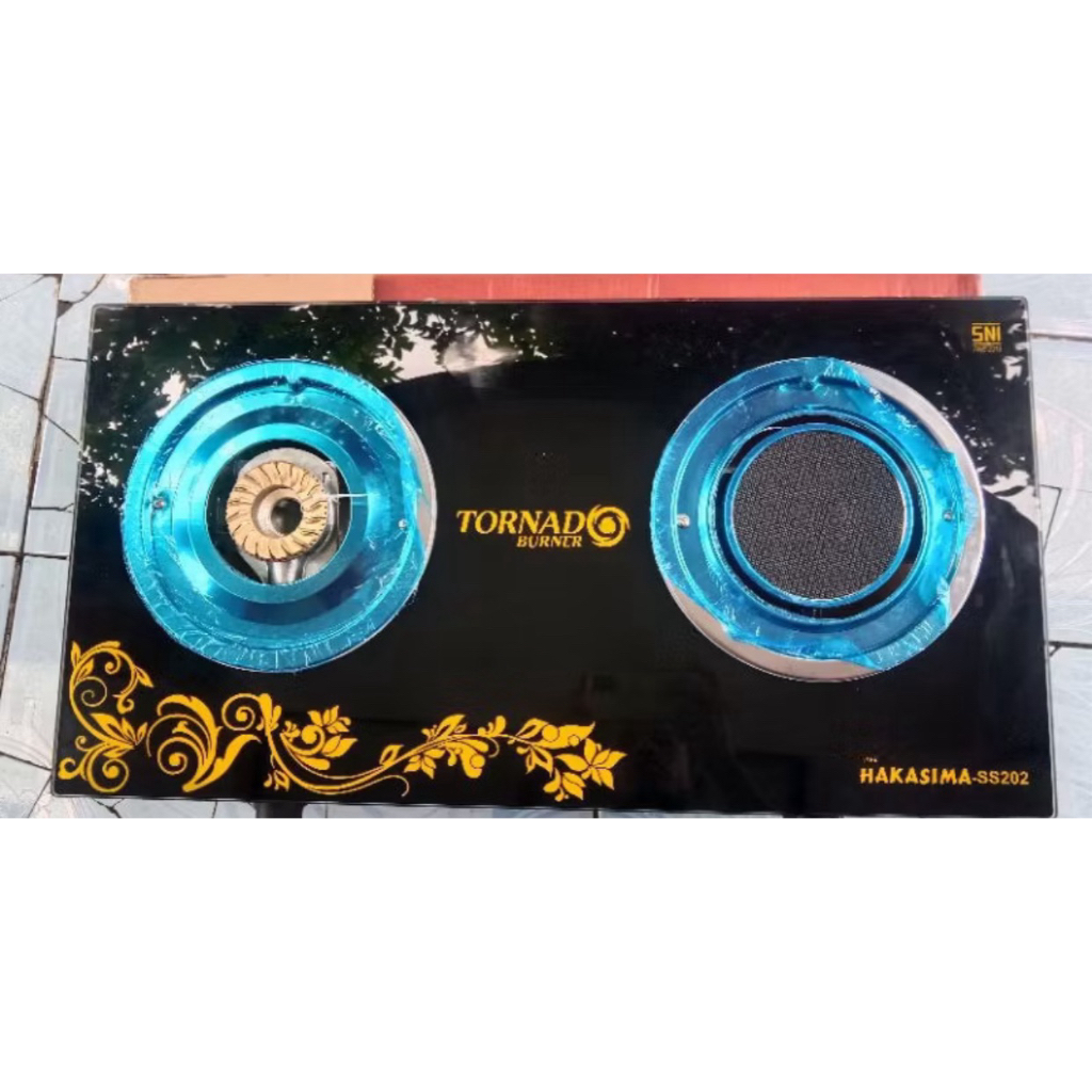 HANYA SPAREPART KACA KOMPOR TORNADO BURNER HAKASIMA / KOMPOR GAS KACA
