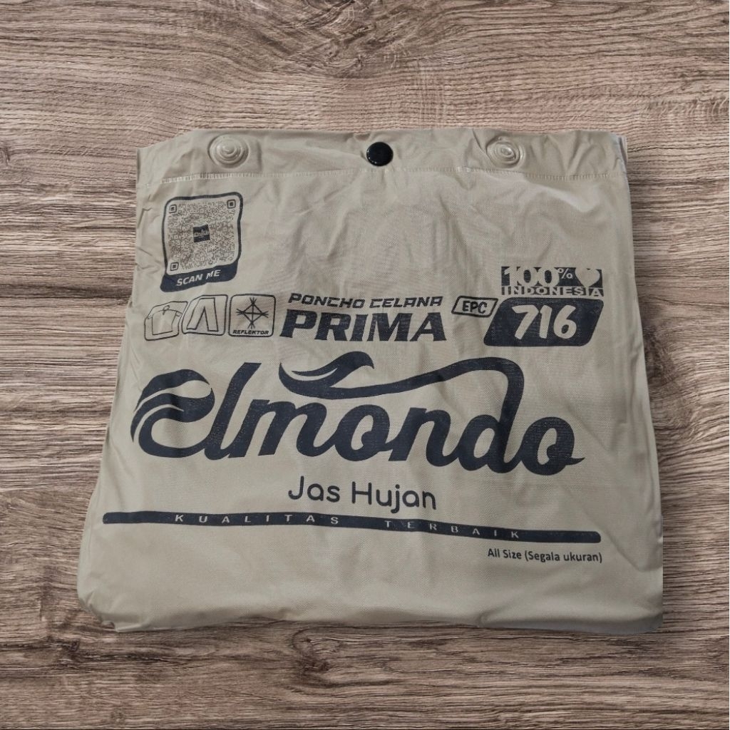 Jas Hujan Elmondo Original Jas Hujan Setelan Ponco Celana, jas hujan Ponco dewasa mantel hujan