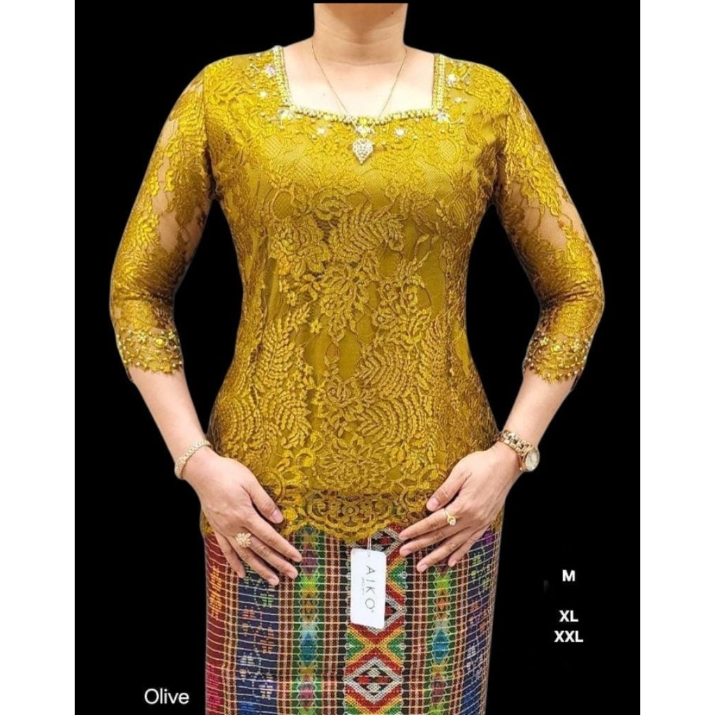 Blus Semi Prancis Payet Jahit