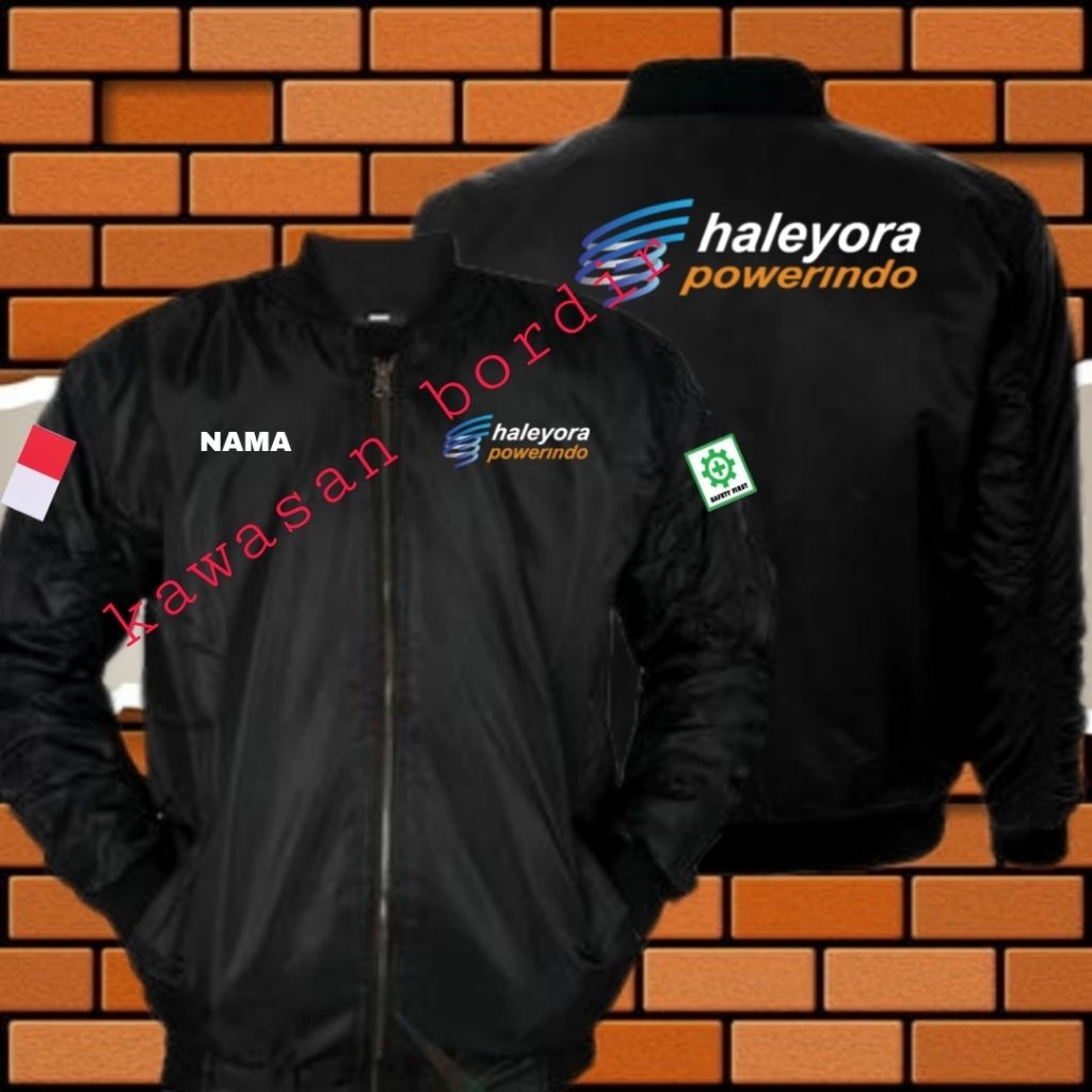 Terbaru jaket haleyora powerindo bomber haleyora powerindo jaket bomber haleyora powerindo full bord