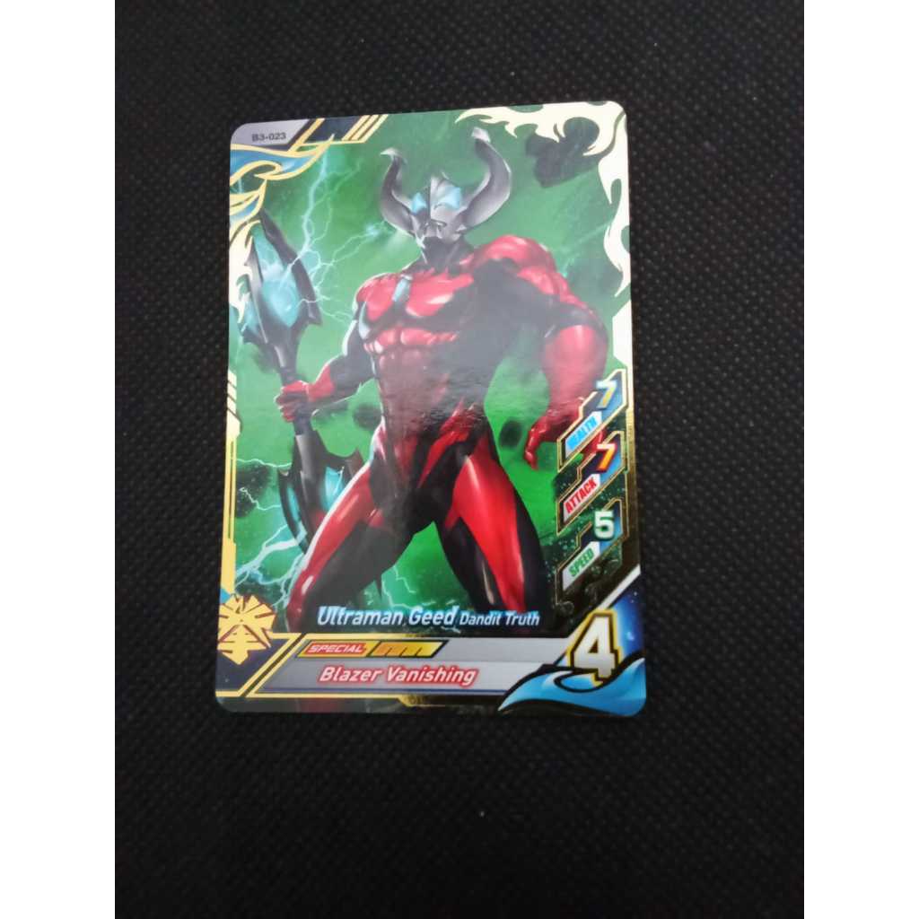kartu Ultraman - Ultraman Geed Dandit Truth