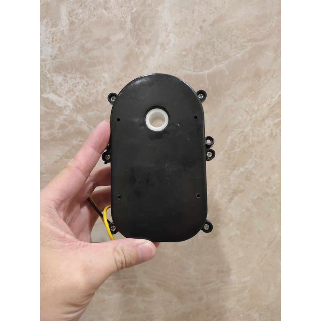 GEARBOX SETIR LUBANG BUNDAR 6V UNTUK MOBIL-MOBILAN AKI REMOTE MERK PLIKO, MVP, PMB, DLL