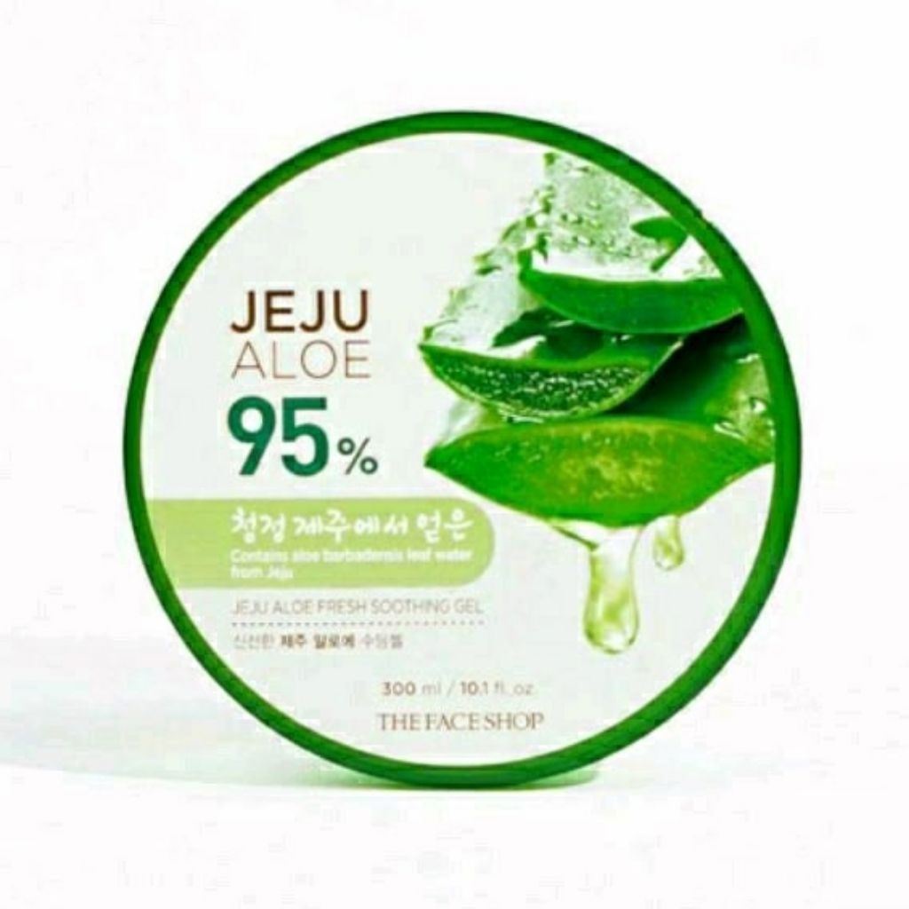 THE FACE SHOP JEJU ALOE VERA FRESH SOOTHING GEL ORIGINAL 100%