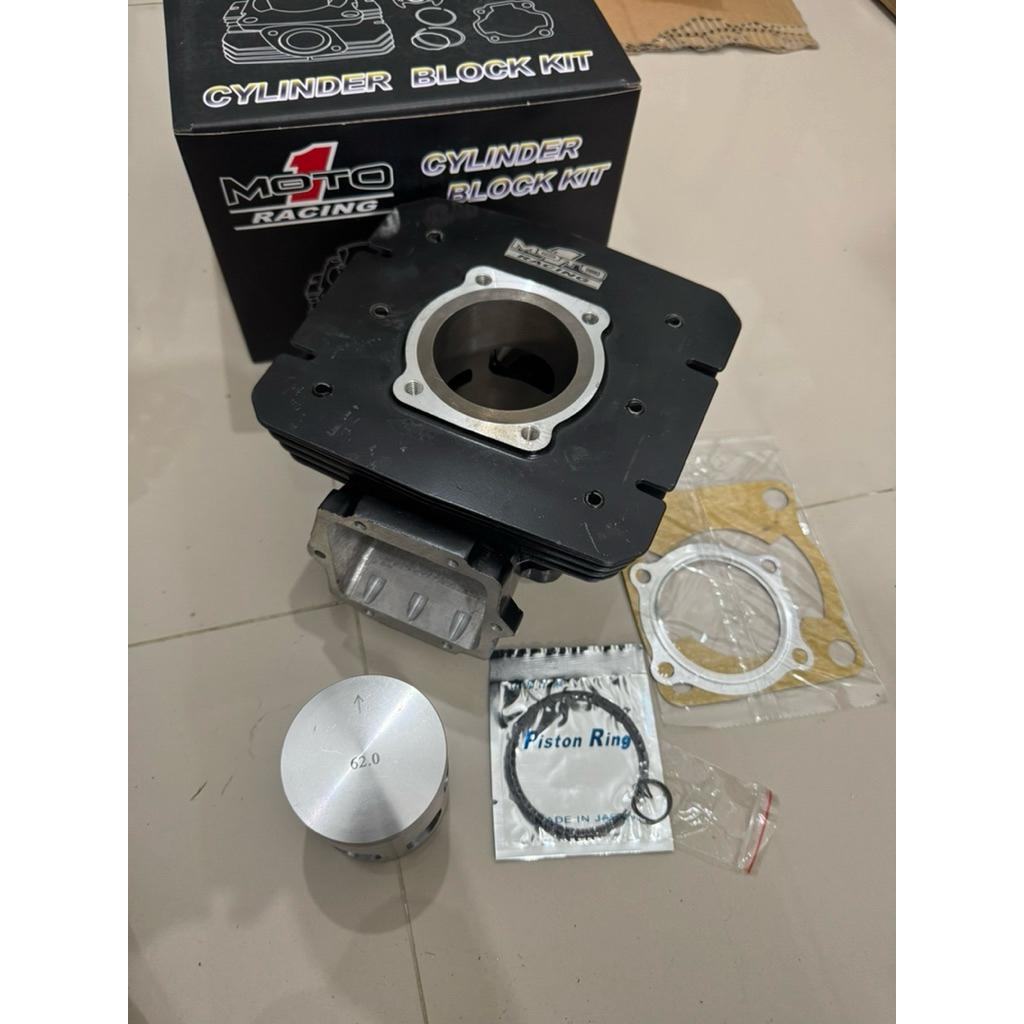 blok moto1 62mm rxking blok moto1 rumah membran ninja