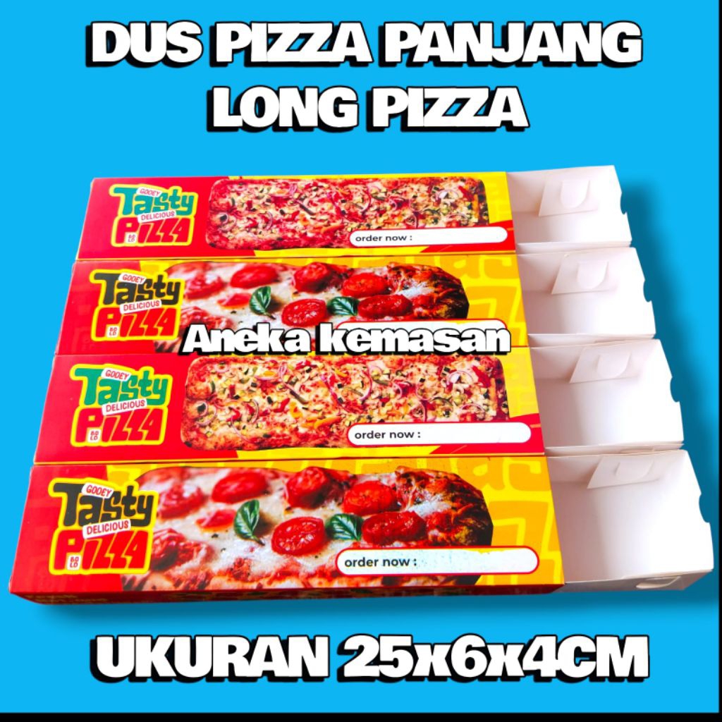 Dus Pizza Panjang / Long Pizza / Box Pizza / Kemasan Makanan Tbk
