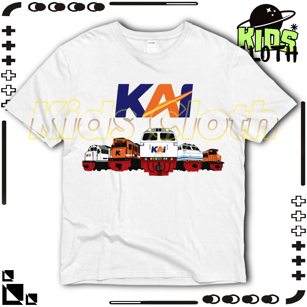 Baju Anak Kereta Api KAI - Kaos Anak Kereta Api KAI