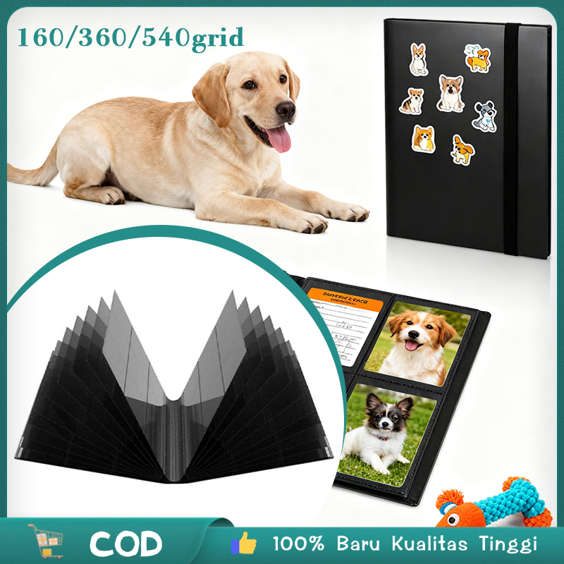 Binder Card Album Jaring 9 Kotak 360/540slot Kartu Toploader Binder Card Album Binder Binder Photoca