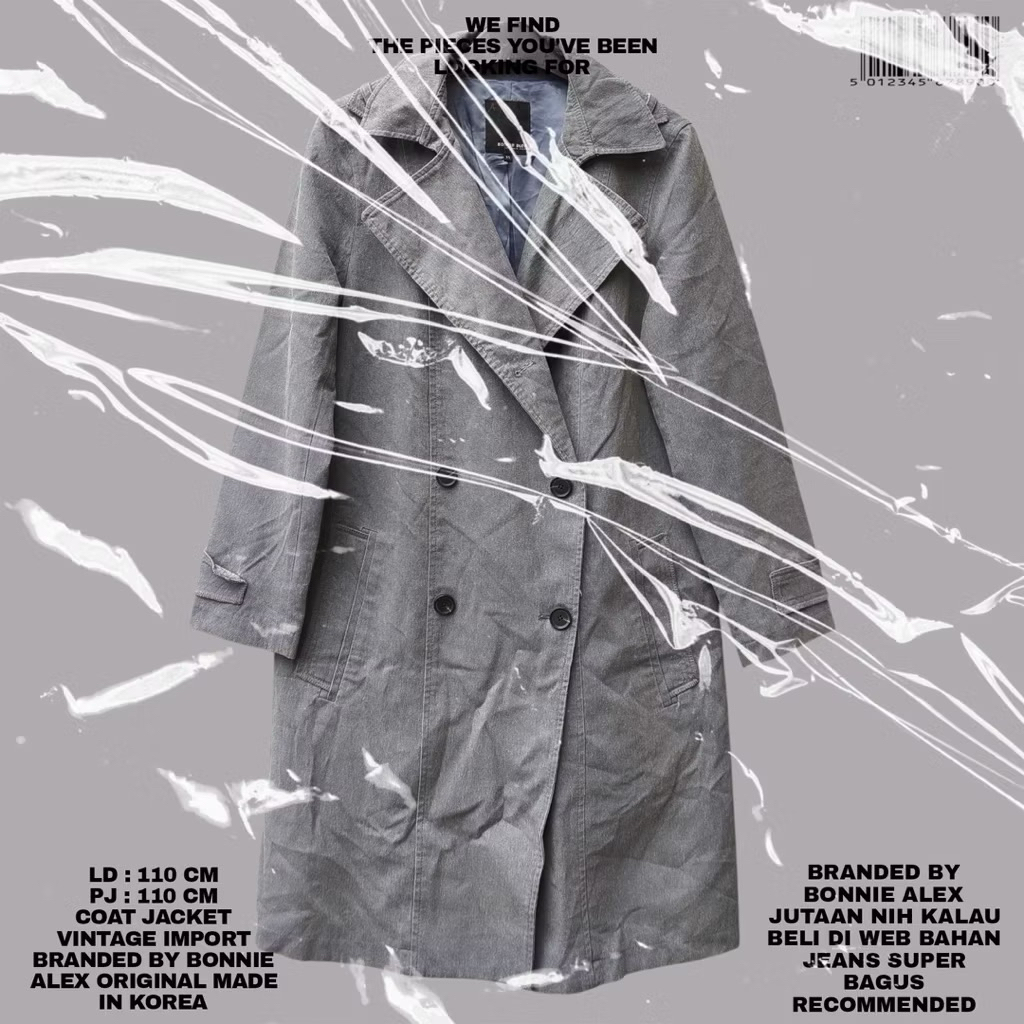 [FLASMA] BONNIE ALEX ORIGINAL KOREAN COAT BLAZER PREMIUM/COAT BLAZER KOREAN LOOK/COAT KOREAN STYLE/G