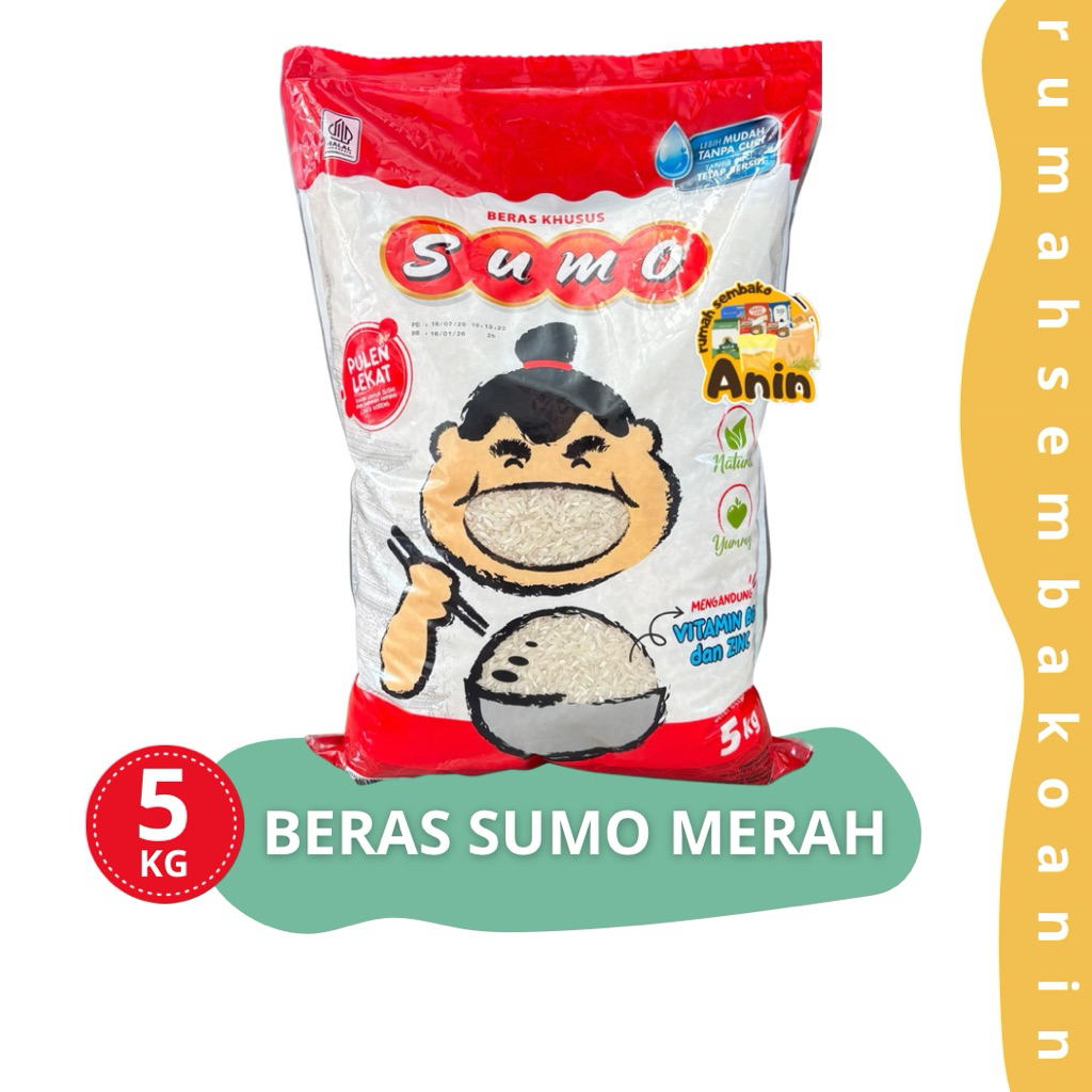 Beras Sumo / Beras Sumo Premium / Beras Sumo Merah / Beras Sumo Kuning