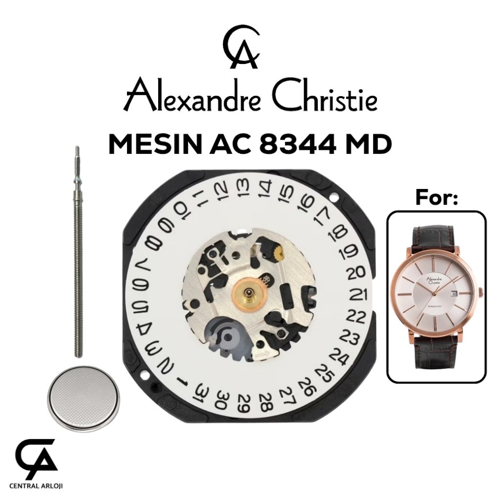 Mesin Original Alexandre Christie AC 8344 MD