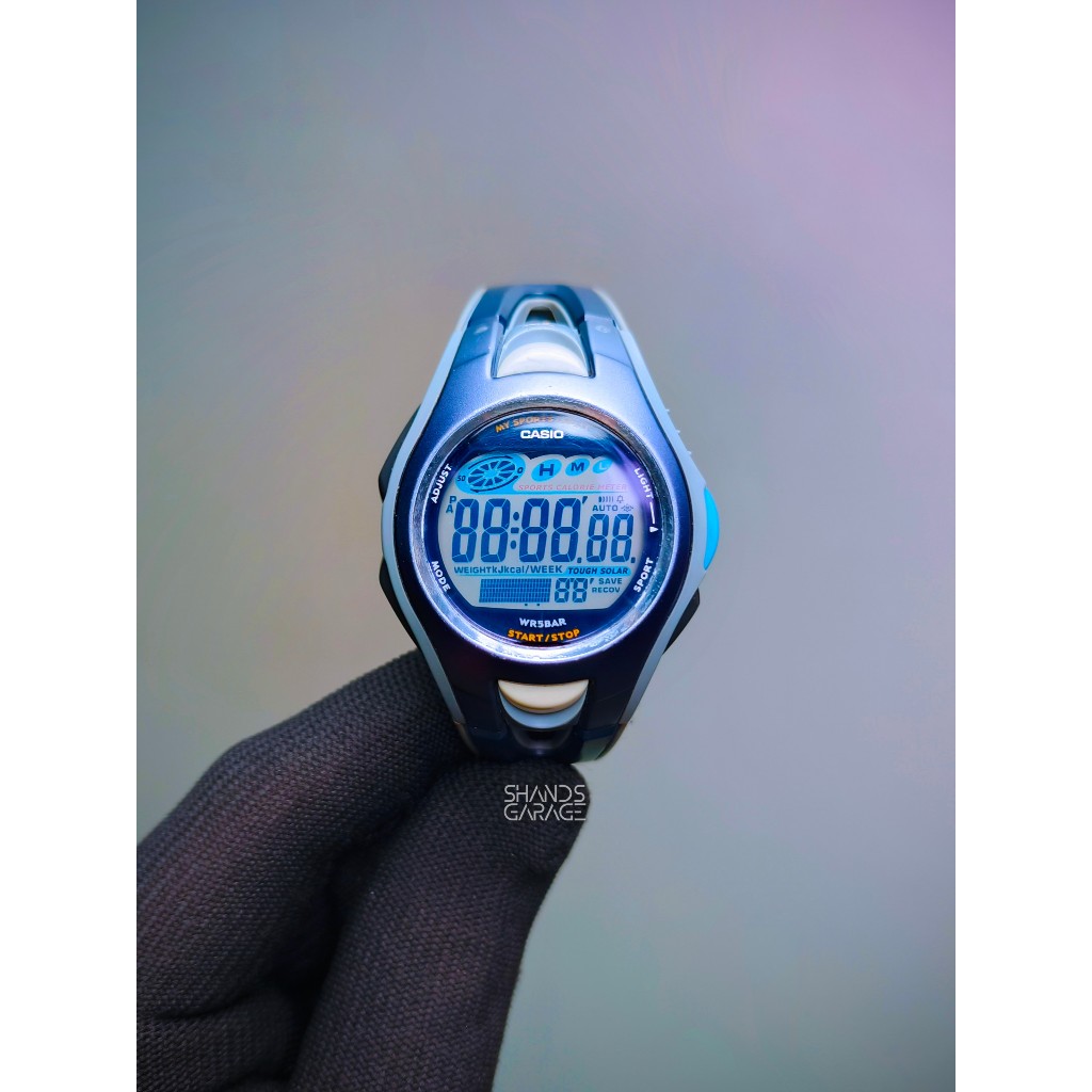 Jam Tangan Casio PHYS STR-500J Tough Solar Vintage Preloved / Second