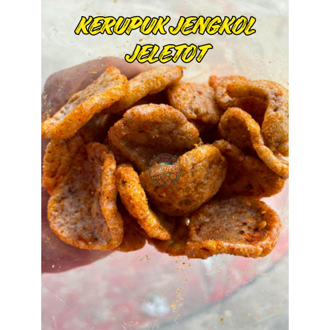 KRUPUK JENGKOL JELETOT / SEBLAK JENGKOL JELETOT / KRUPUK JENGKOL PEDAS KHAS JENGKOL