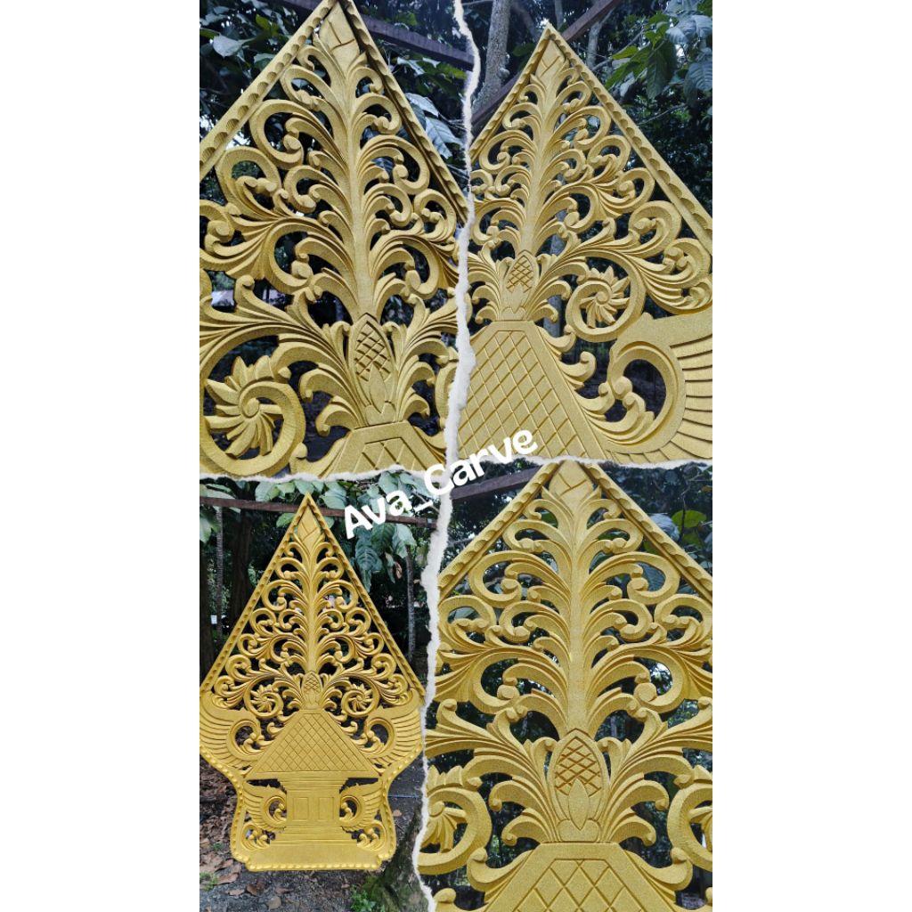 GUNUNGAN WAYANG DEKORASI/PROPERTI DEKOR GUNUNGAN 3D