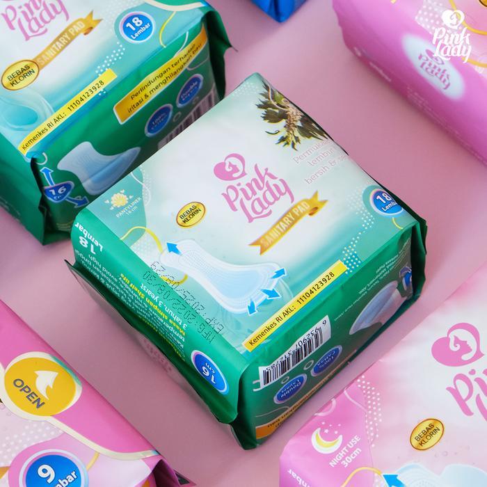 Pembalut Herbal Bio Wanita Kesehatan Perawatan Miss V Menstrual Pad Menstruasi Day Night Pantyliner