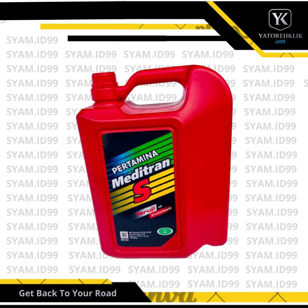 Oli Diesel Pertamina Meditran S SAE 40 10 Liter Original | Oli Mesin Diesel Bus Truk Pick Up