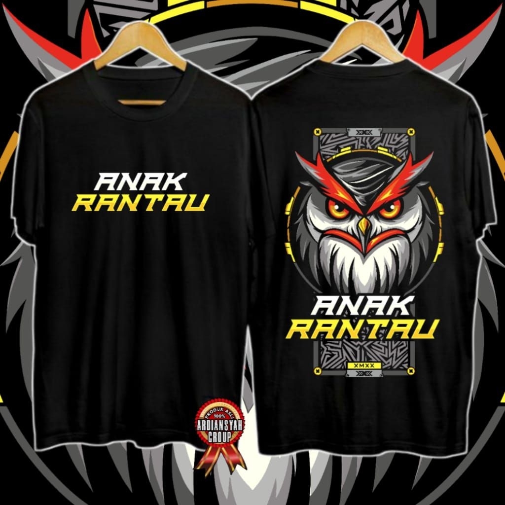 Kaos anak rantau pejuang rupiah versi burung