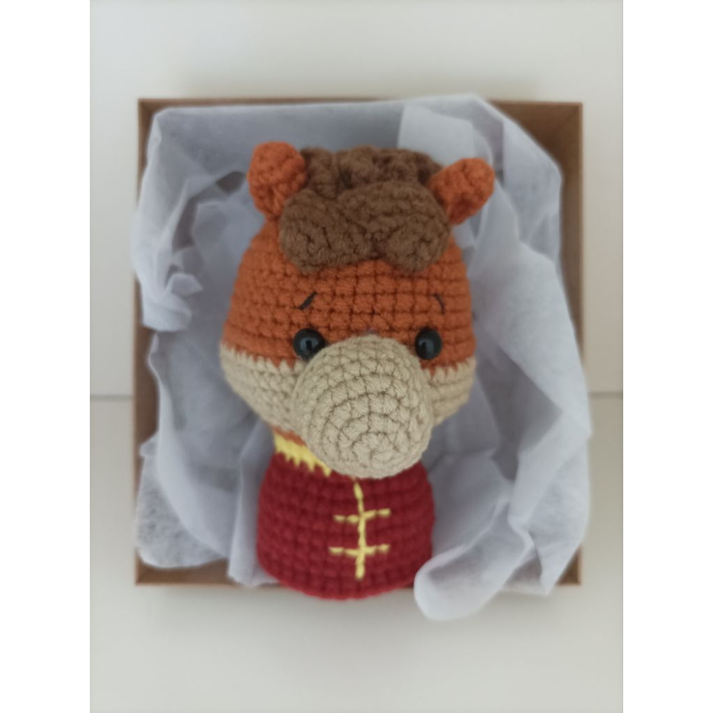amigurumi crochet figur koleksi shio 2026 kuda