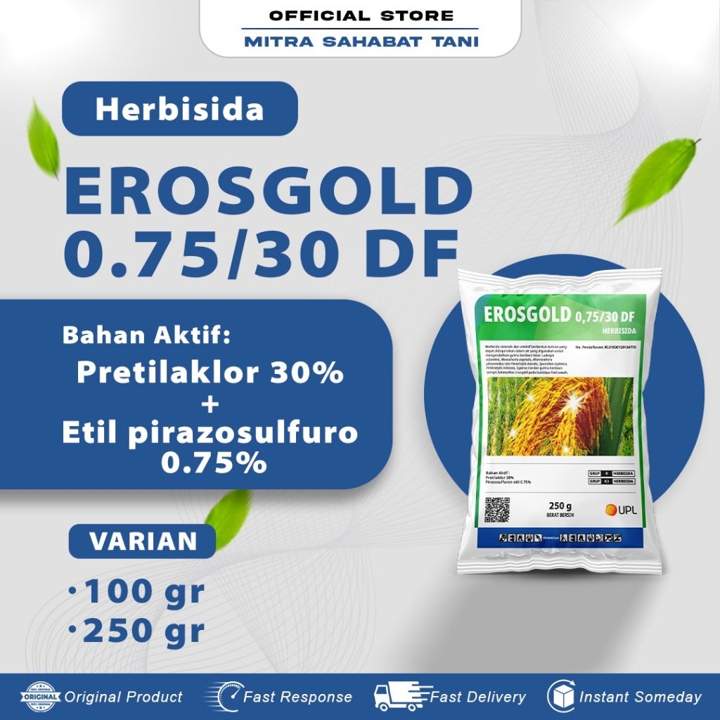 Herbisida Eros Gold 100 Gram 250 Gram