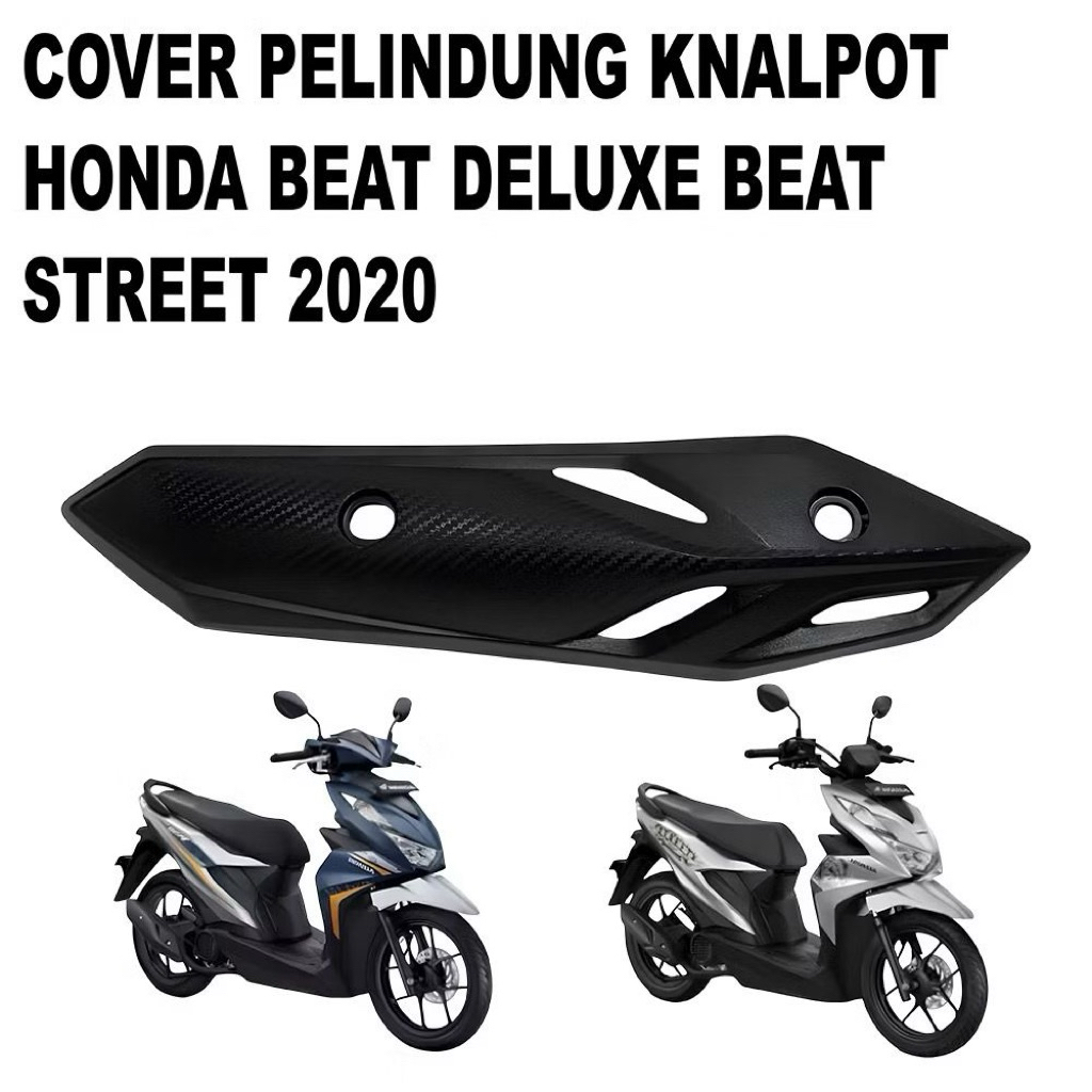 Tutup Cover Knalpot Beat Led 2020-2025 Cover Knalpot Honda Bea 2020 Tutup Knalpot Beat Deluxe Beat N