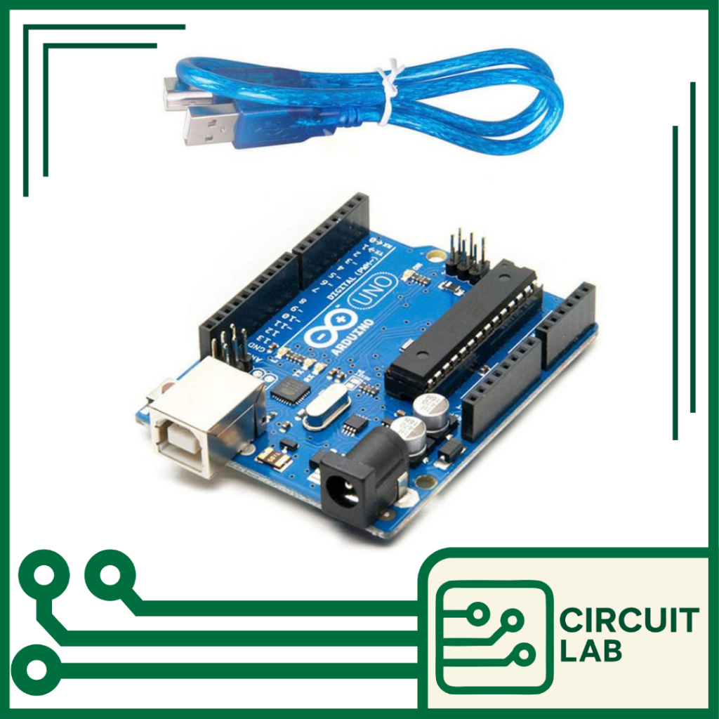 Arduino Uno R3 ATmega 328P DIP With Cable | Arduino Uno ATmega 328P DIP