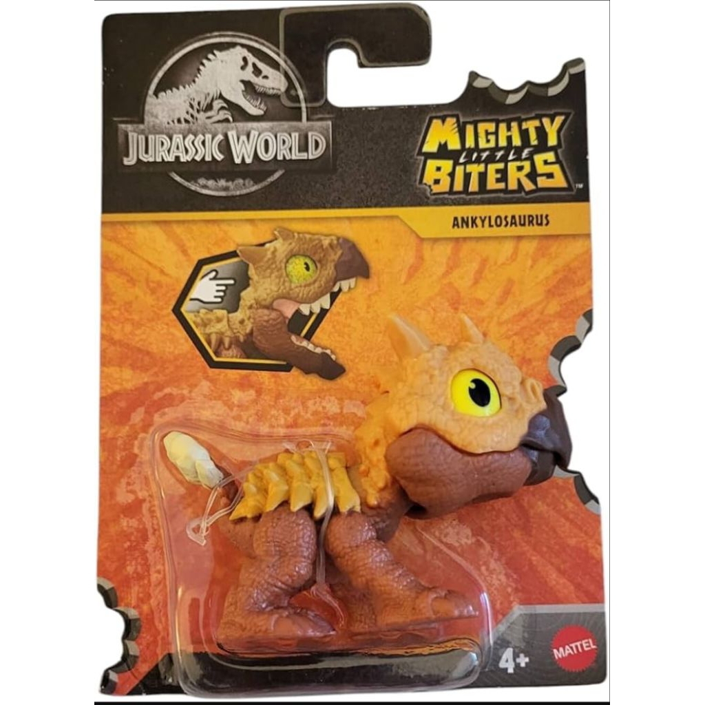 Ankylosaurus Jurassic World Mighty Little Bitters